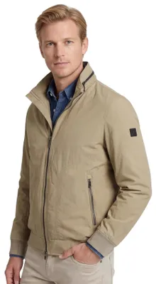 Produktbild von Sommerjacke beige Bugatti abnehmbare Kapuze gefüttert