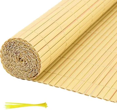 Obrázok produktu pre Záhradné ploty z PVC na zabezpečenie súkromia a oddelenie záhrady, balkónové ploty pre záhradu a balkón – zelené – 0,8 x 4 m