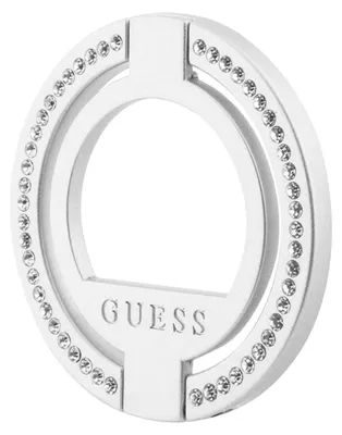 Produktbild von Guess MagSafe Ring Strasshalter  Silber Handyhülle