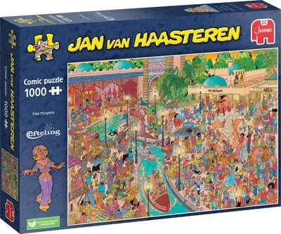 Obrázok produktu pre Jumbo Spiele 00038 - Fata Morgana Efteling - Comic Puzzle 1000 Teile