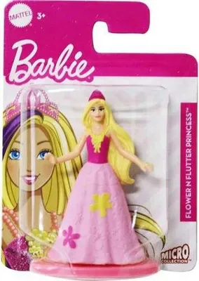 Zdjęcie produktu dla Mattel Barbie Mini Flower N Flutter Princess 7,5 cm