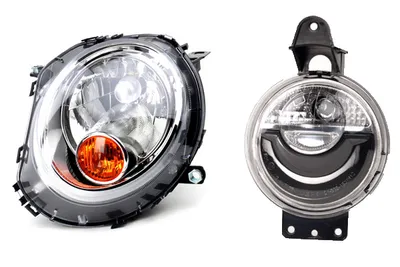 Productafbeelding van Johns, koplamp links, geschikt voor BMW Mini R55, R56, R57, R58, R59, bouwjaar 10/06 en later, H4, inclusief knipperlicht