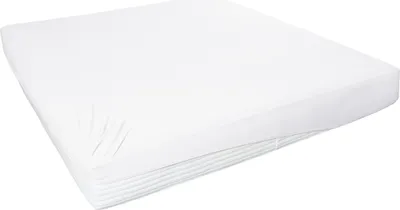 Produktbild von Hahn Haustextilien Elasthan-Jersey-Spannlaken 140-160x200 cm weiß