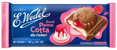 Zdjęcie produktu dla Wedel Czekolada Panna Cotta 287 g