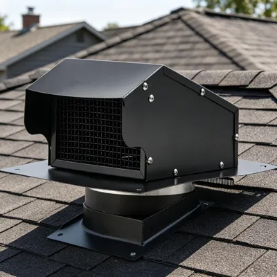 Productafbeelding van Ronde open haard- en kachelpijp/ventilatiebuis met regenkap en vonkenbeschermingsrooster