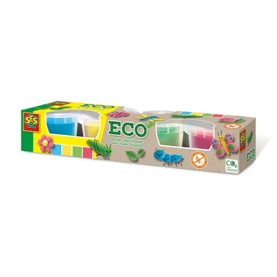 Immagine prodotto di Set Creativo - Pasta Modellabile 4 Colori SES Eco