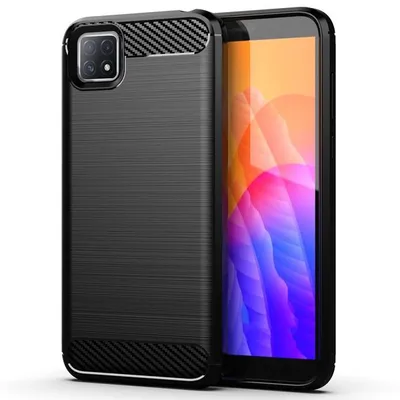 Produktbild von Carbon Shield TPU Hülle für Oppo A73 - Schwarz KP13623