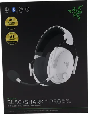 Produktbild von Razer BlackShark V3 Pro - Kabelloses E-Sport-Headset, weiЯ