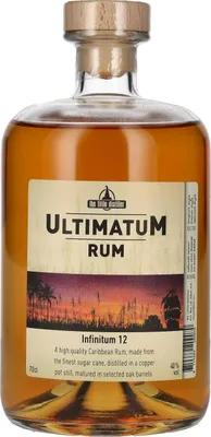 Image de UltimatuM Rum Infinitum 12 40% Vol. 0,7l