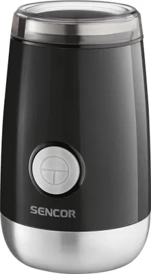 Produktbild von SENCOR SCG 2051BK Elektrický mlýnek, zásobník na 60 g, nastavení jemnosti mletí, bezpečnostní pojistka, příkon 150 W