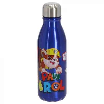Produktbild von Paw Patrol Aluminium Trinkflasche Wasserflasche Trinkbehälter Flasche 600ml