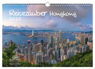Produktbild von Reisezauber Hongkong DIN A3 Kalender für 2027 Urlaub Reise Stadt