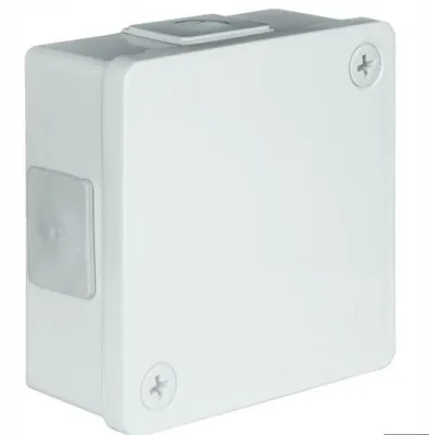 Immagine prodotto di Scatola da incasso bianca senza terminale 86x86x40 IP55 Viplast 02101
