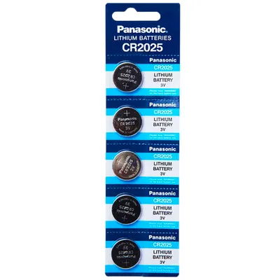 Produktbild von Panasonic Lithium Power 3V CR2025 5er Blister