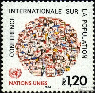 Produktbild von Briefmarken UNO - Genf 1984 Mi 119 (kompl.Ausg.) gestempelt Bevölkerungskonf.