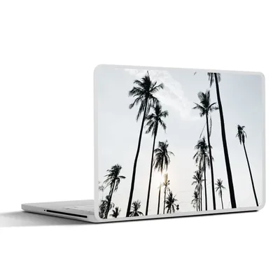 Produktbild von MuchoWow® Laptop Aufkleber Sticker Cover Palmen - Sommer - Tropisch 40x30 cm - Laptop Dekoration - Selbstklebend
