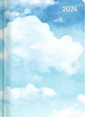 Produktbild von Minitimer Style Wolkenspiel 2024 - Taschen-Kalender A6 - Weekly - 192 Seiten - Notiz-Buch - mit Info- und Adressteil - Alpha Edition
