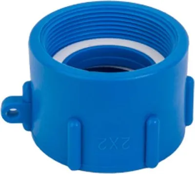 Obrázek produktu pro BRADAS Uzávěr, redukce pro kontejner na vodu IBC, vnitřní závit S60x6, vnitřní závit G 2" (59,6 mm) BR-IBCS60F-F200