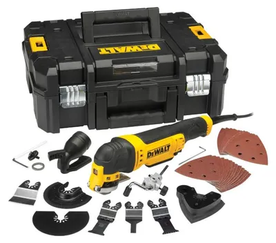 DEWALT Multifunktionswerkzeug 300W DWE315KT mit 37 Zubehörteilen und TSTAK-Koffer