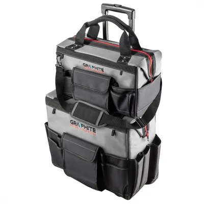 Obrázek produktu pro Batoh na nářadí GRAPHITE batoh na nářadí pro řemeslníky - velká srolovatelná taška s rukojetí + střední horní taška