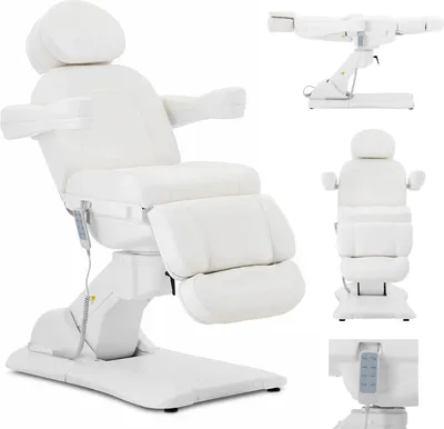 Obrázek produktu pro Expondo physa Elektrické kosmetické lehátko – 4 motory – 350 W – 181 x 57 x 68 – 91 cm – 150 kg – bílé