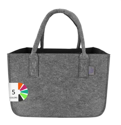 Productafbeelding van Zwarte vilt tas, LEVIATAN