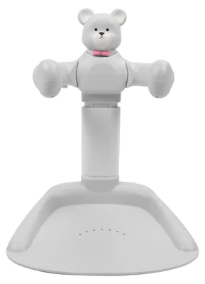 Produktbild von Baby Hug Badeturm, verstellbarer Duschständer, rutschfeste Standhilfe zum Baden und Windelwechseln
