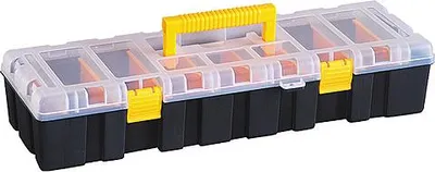 Image de Organiseur de mallette HL30131, 46x17x9.5 cm, max. 9 kg, 9 compartiments