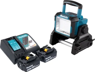 Obrázek produktu pro Makita DEADML 811 RM Akumulátorový stavební reflektor 14,4 / 18 V 3000 lm LED + 2x akumulátor 4,0 Ah + nabíječka