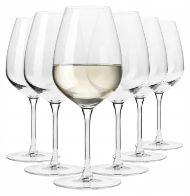Produktbild von Krosno Divine Weißweingläser 6er Set 520 ml