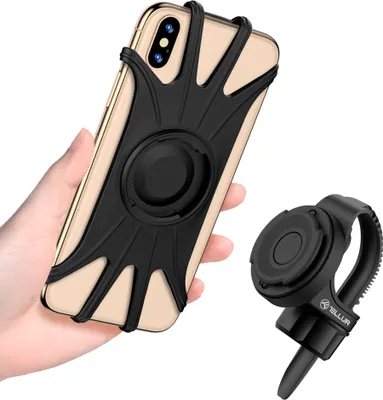 Image de Tellur Bicycle Phone Holder BPH100 4"-6,5", noir