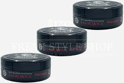 Produktbild von 3x BARBERTIME Haarwachs Hair Wax Styling Wax 150ml Volcano