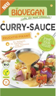 Image de Biovegan - Sauce au curry,- 29g