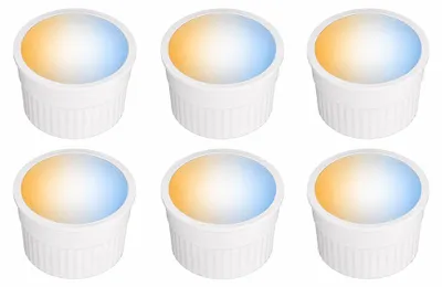 Produktbild von 6 x LED Modul 9W matt 230V 820lm CCT einstellbar 3000K/4000K/6000K 110° DIMMBAR