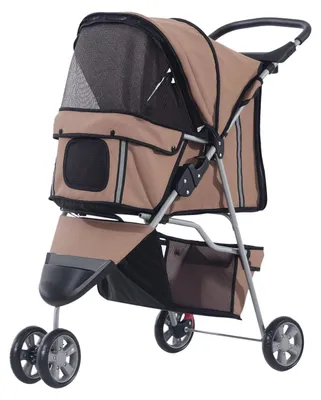 Produktbild von PawHut Hundewagen Hundebuggy Katzenwagen Tierbuggy Pet Stroller Hunde 4 Farben
