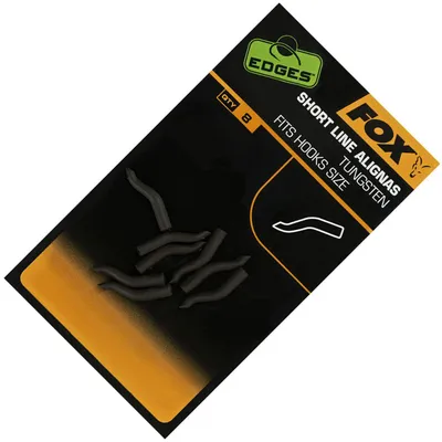 Produktbild von Fox Edges Tungsten Aligna Short - 8 Schläuche, Größe:für Hakengr. 7-10