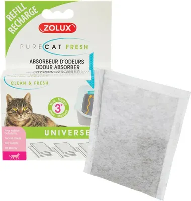 Produktbild von ZOLUX Purecat Fresh Geruchsabsorber Nachfüllpackungen