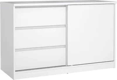 Obrázek produktu pro Příborník Naia bílý vysoký lesk