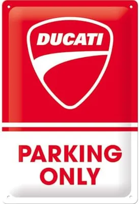 Immagine prodotto di Nostalgic-Art - Blechschild 20 x 30 cm - Ducati - Solo parcheggio