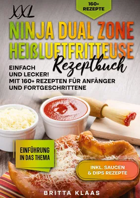 Produktbild von XXL Ninja Dual Zone Heißluftfritteuse Rezeptbuch