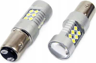 Image de P21/5W Blanc Canbus Ba15D 12V/24V Lumières Led Puissantes Et Durables