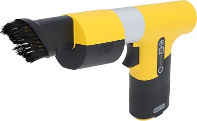 Zdjęcie produktu dla Mini dmuchawa Jet Dry 120000 obr./min Prędkość wiatru Ładowanie USB Przenośna ręczna dmuchawa chłodząca Turbo Jet do samochodu kempingowego Żółty