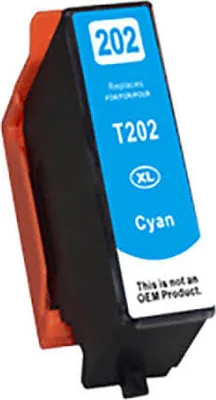 Image de Cartouche d'encre compatible 202 XL Cyan pour Epson Expression Premium XP-6000, XP-6005, XP-6100, XP-6105
