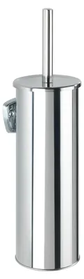 Produktbild von WENKO WC Garnitur Toiletten Bürsten Halter Klo Bad Basic Edelstahl
