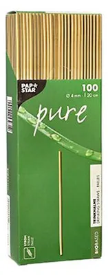 Zdjęcie produktu dla PAPSTAR 87702 100 PAPSTAR Strohhalme pure braun