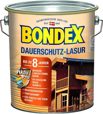 Produktbild von Bondex Dauerschutz-Lasur - 4 Ltr Oregon Pine