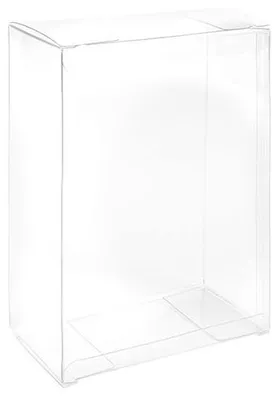Produktbild von Klarsichtschachteln 14x7.6x18.4cm Transparent (25 Stück)