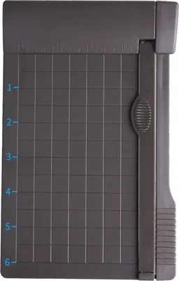 Image de Mini A5 Paper Trimmer 4x6in Panel Size Portable Desktop Manual Photo Paper Cutter for Craft Cards Scrapbooking Home School Office