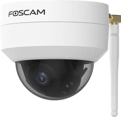 Immagine prodotto di Foscam D4Z - Telecamera di sicurezza IP - Interno ed esterno - Cablata e wireless - CE - RoHS - FCC - WEEE - Soffitto - Bianco