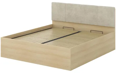 Produktbild von Bett mit Bettkasten 180x200 LERRA 52 Lindberg Eiche